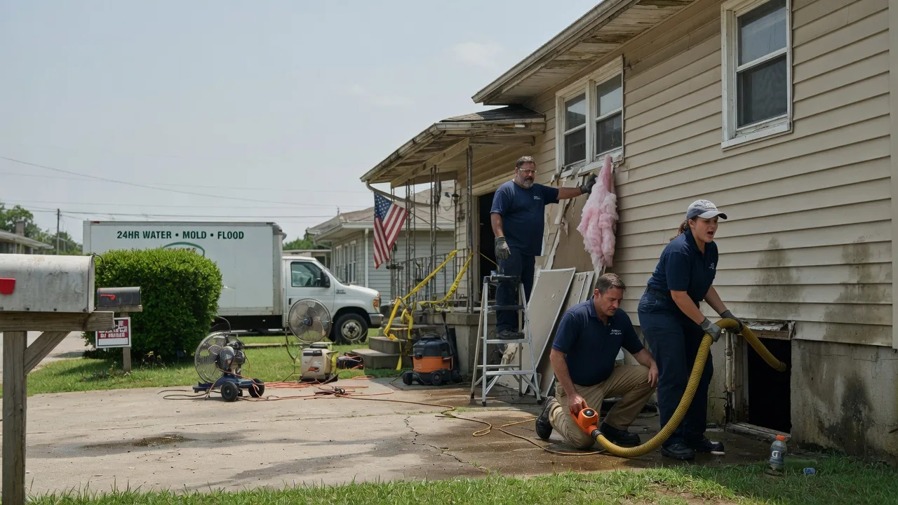 Water Damage Repair in Leiter, WY near me